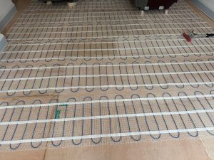 Residential Underfloor Heating Installation