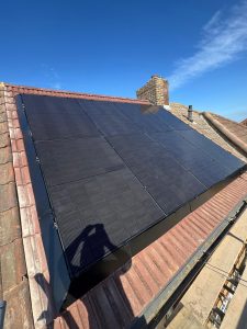 Solar Panel and Battery Storage Installation
