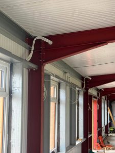 First Fix Electrical Installation at Wingham Wildlife Park